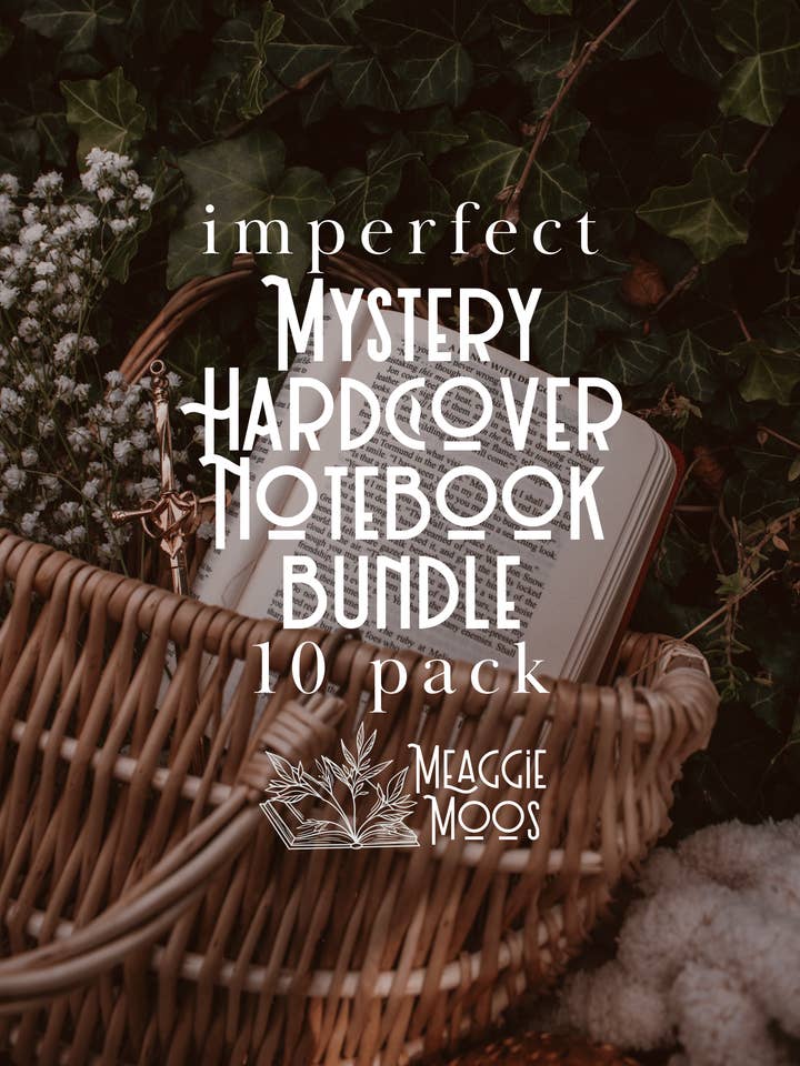 Imperfect Hardcover Notebook Mystery Bundle | 10 pack for wholesale by Meaggie Moos