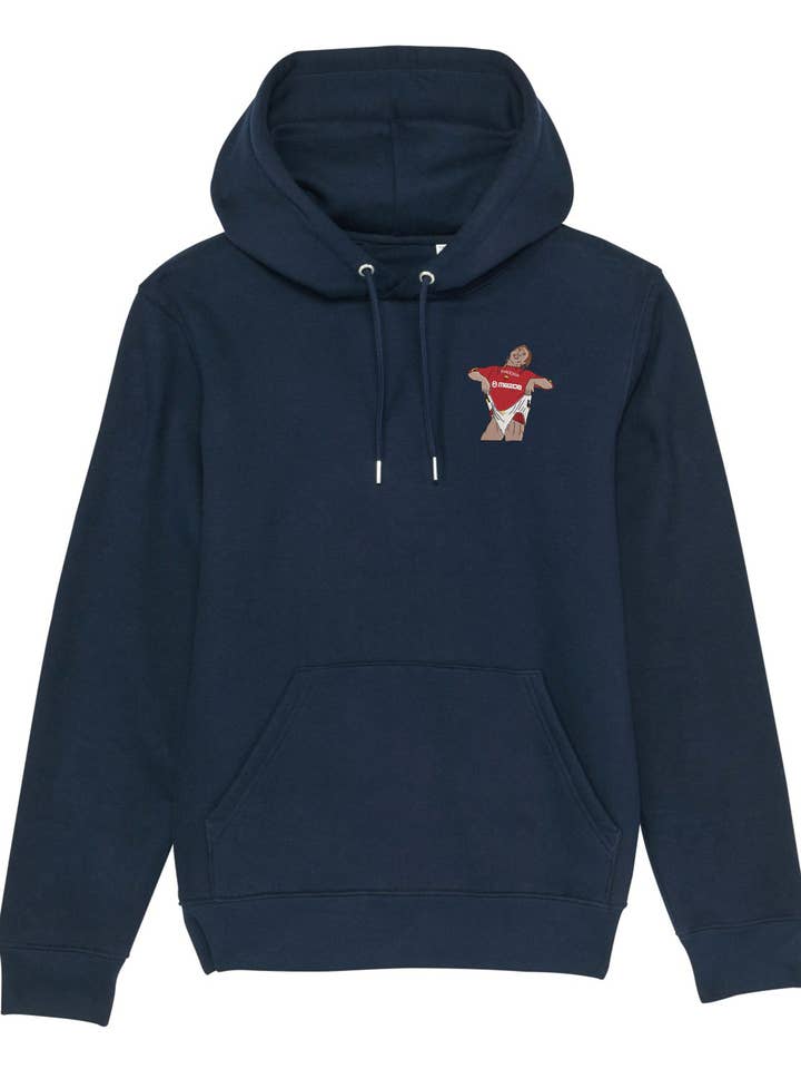 Bestickter Kapuzenpullover La Cassanata für den Großhandel von Foot Dimanche