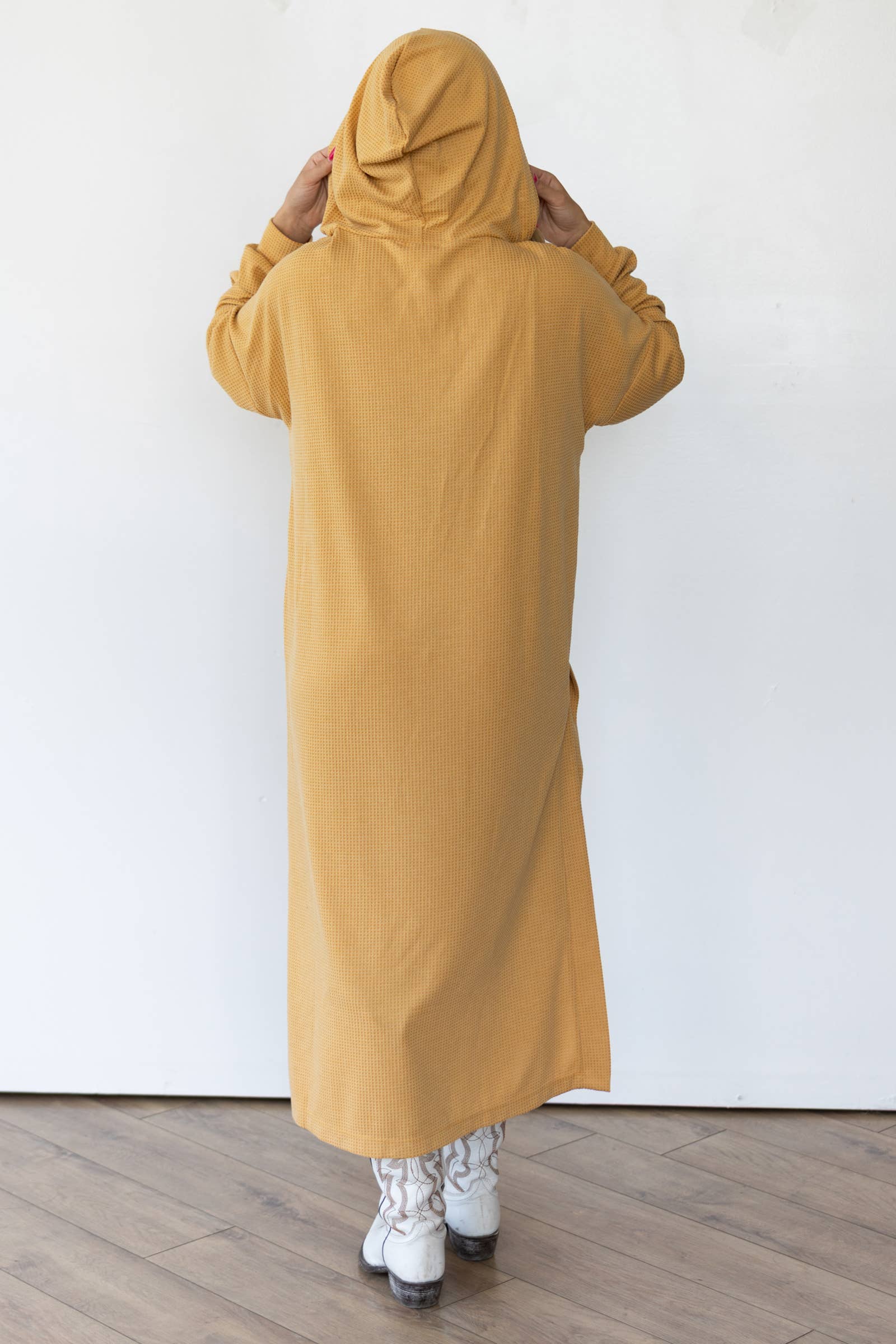 Dear Scarlett - Wholesale Cardigan - Women's - Waffle Knit Thermal Duster11