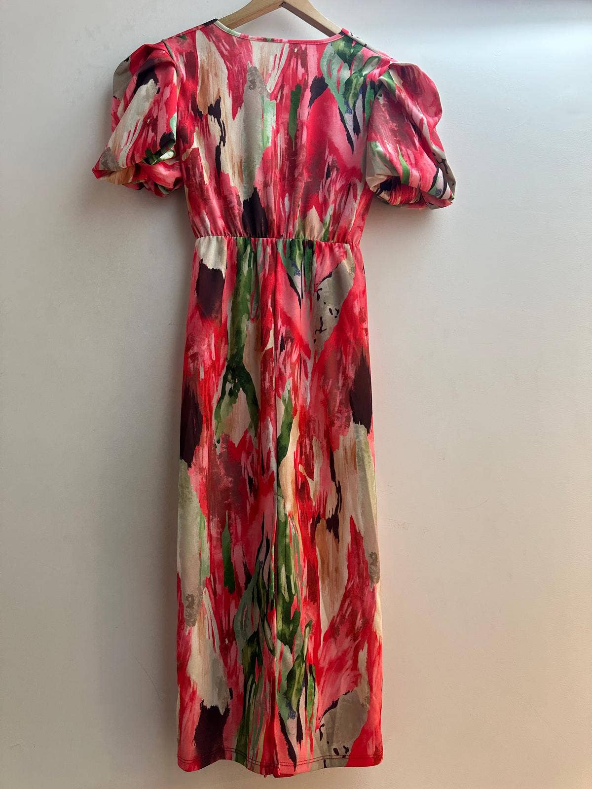 LORIANE - Wholesale Dress - Women's - 10059A Printed mid-length dress5