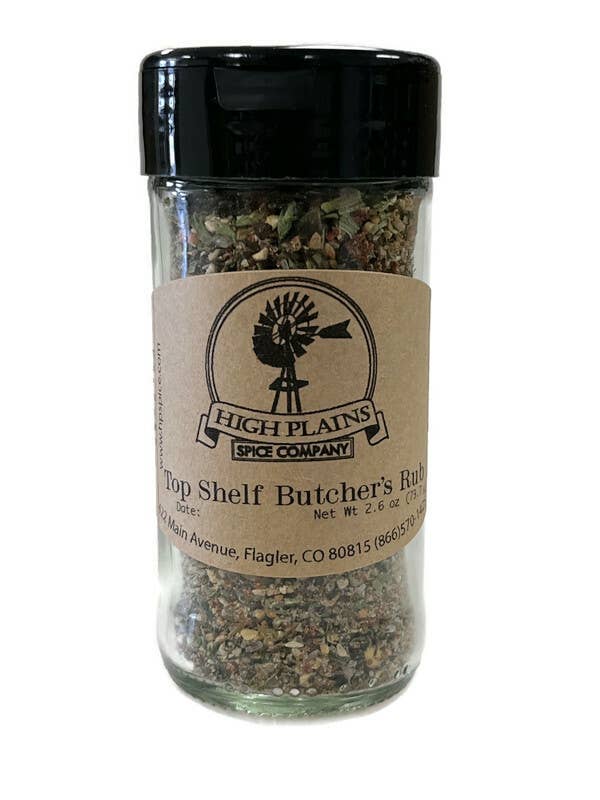 Top Shelf Butcher's Rub for wholesale by High Plains Spice Company