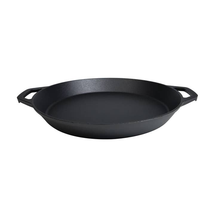 Crucible Cookware - Wholesale Cast Iron Skillet - 15.75-Inch (40 cm) Cast Iron Skillet Set with Dual Loop Hand3