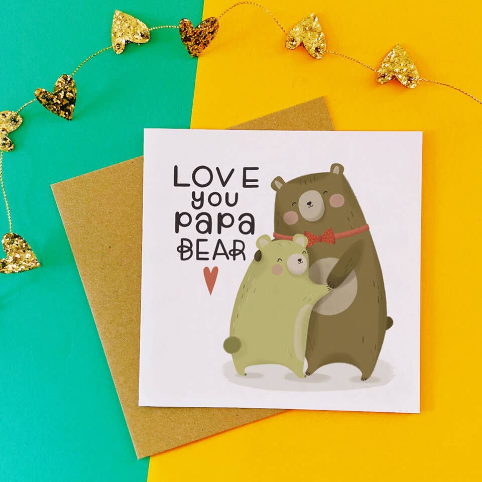 Lauren Radley – wholesale Father’s Day card – Papa Bear1