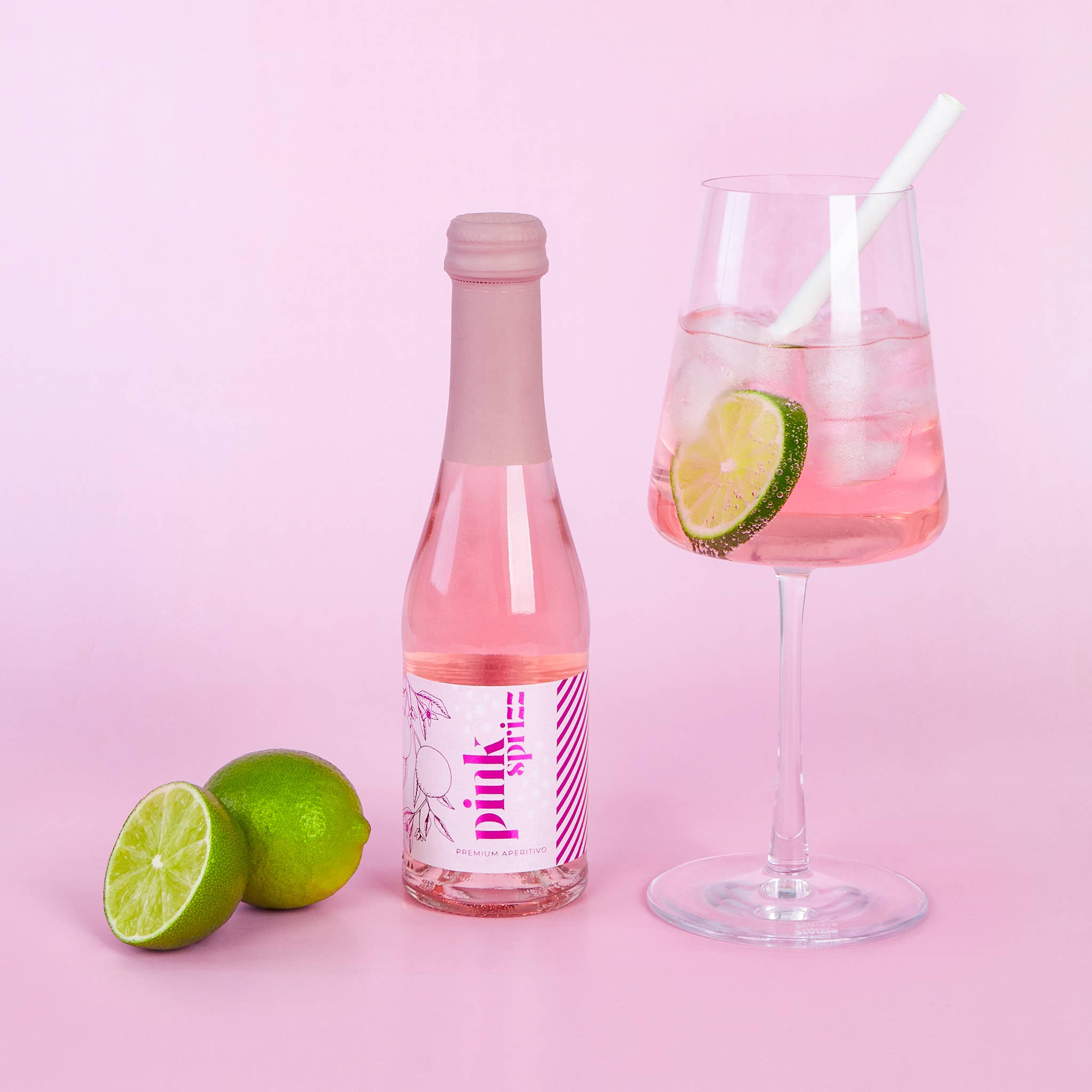 naschlabor GmbH - Wholesale Vermouth/Aperitief - Pink Sprizz 0,2 l - Verfrissende aperitief met passievrucht, mango en bloedsinaasappel3