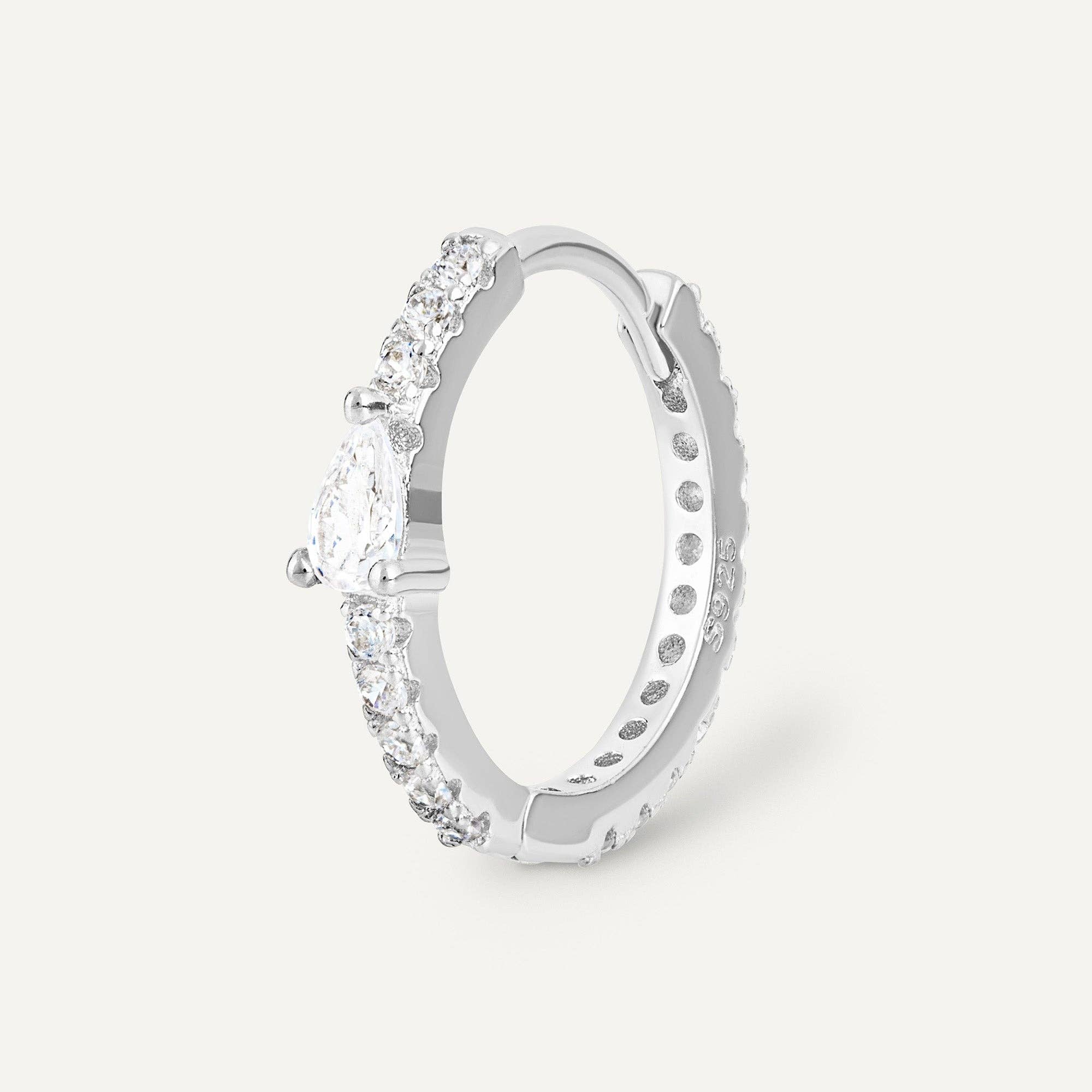 Pohesia - Wholesale Huggie Earrings - ANTALYA EARRING0