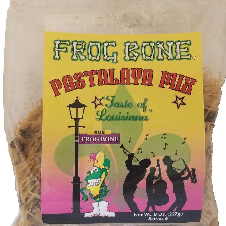 J & S Foods - Frog Bone Sauces - Wholesale Dried Spice Mix - Frog Bone Pastalaya Mix 8oz