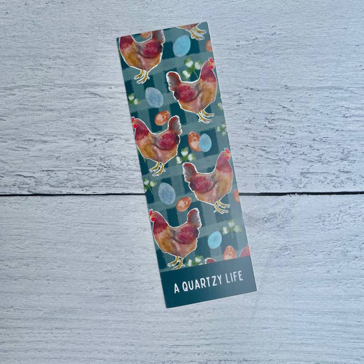 A Quartzy Life - Wholesale Bookmark - Chicken Farm Bookmark4