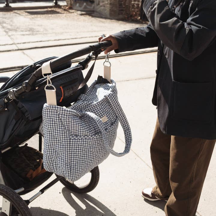 Dans le sac - Wholesale Diaper Bag - Baby - Organic cotton diaper bag - Gingham collection7