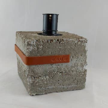 Rauw Beton Design - Wholesale Outdoor candle - COGNAC GARDEN TABLE TORCH