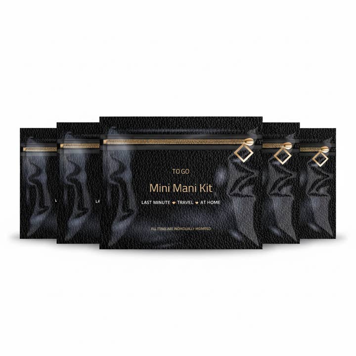 Kit U Safe - Wholesale Nailcare set - Black Mini Manicure Kits2