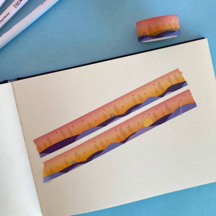 Adventures in the Desert - Washi Tape for wholesale by This is Taliah