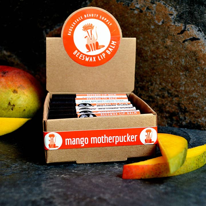 Badgerface Beauty Supply – wholesale Lip Balm – Lip Balm Display. Eco Lip Balm. Impulse Buys - 12 pack.7