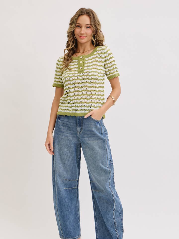 DENIM BLUE BARREL JEANS for wholesale on Faire11
