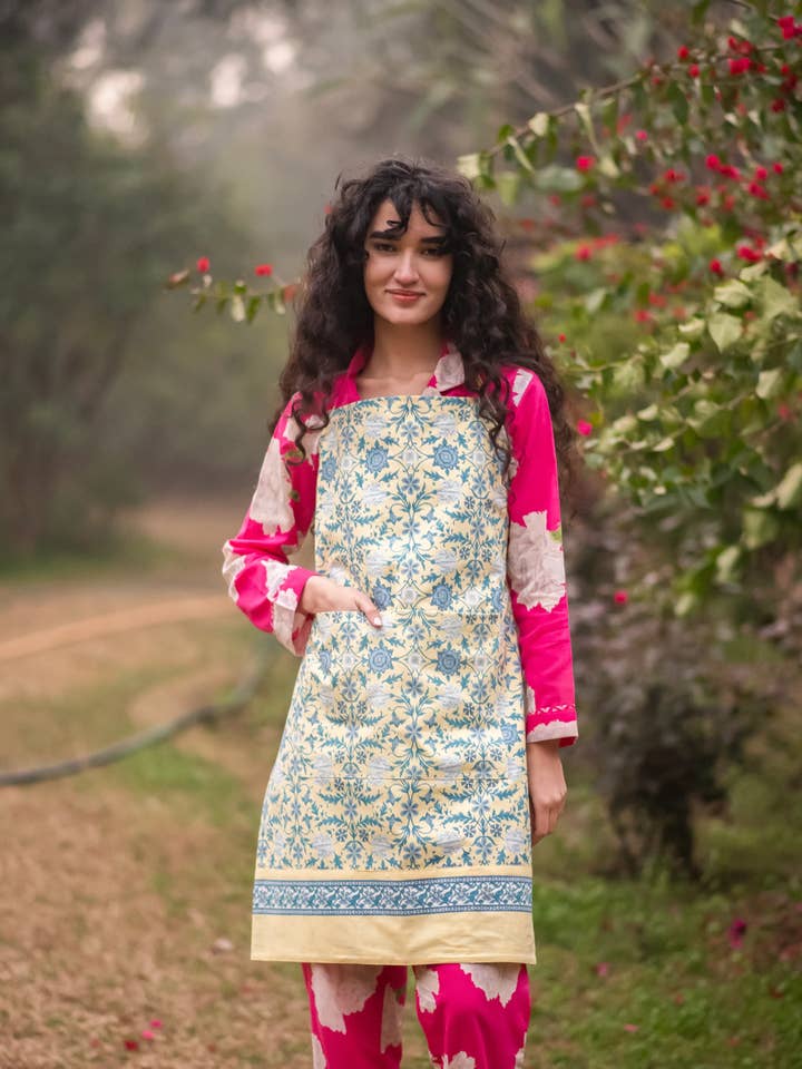 Avental Ecológico - Tara Butter por atacado de Asami Concept