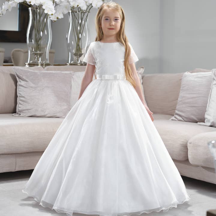 NEW! Beautiful dress for girls, communion dress, flower girl for wholesale by Bajabella