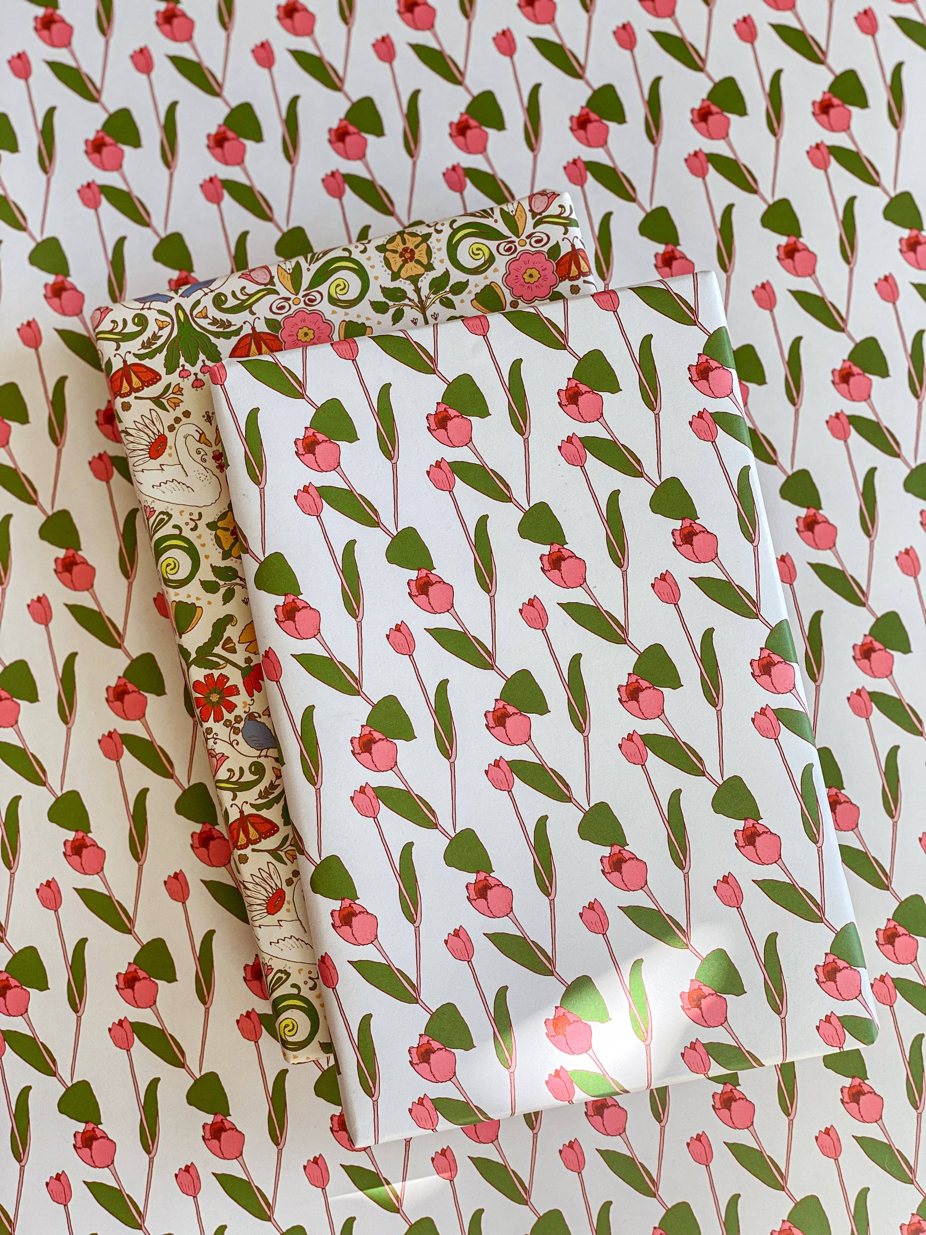 re:mused studio - Wholesale Flat Wrap - Cambrifornia Gift Wrap Sheet-Double Sided8