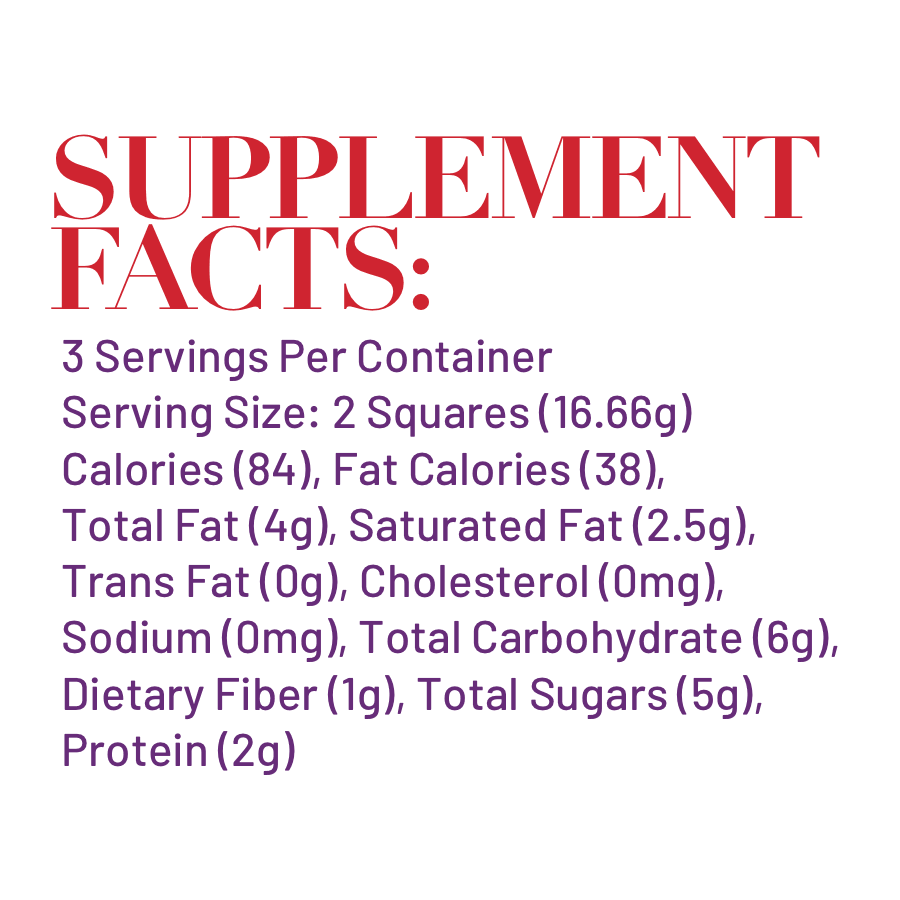 The Functional Chocolate Company - Wholesale Chocolate Bar - Painfree Chocolate - Aches/Pains Formula - Classic Chai3