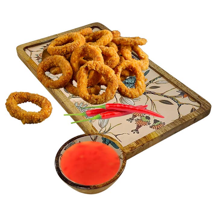 Hartsmede - Wholesale Platter - Handmade Rectangular Tray with Dip Bowl,Trendy Designs Gifts
