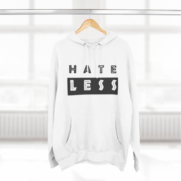 HATE LESS Trepanelers Fleece Hoodie - Bekväm, Inspirerande Hoodie för Vardagsbruk för wholesale av RC'nSONS