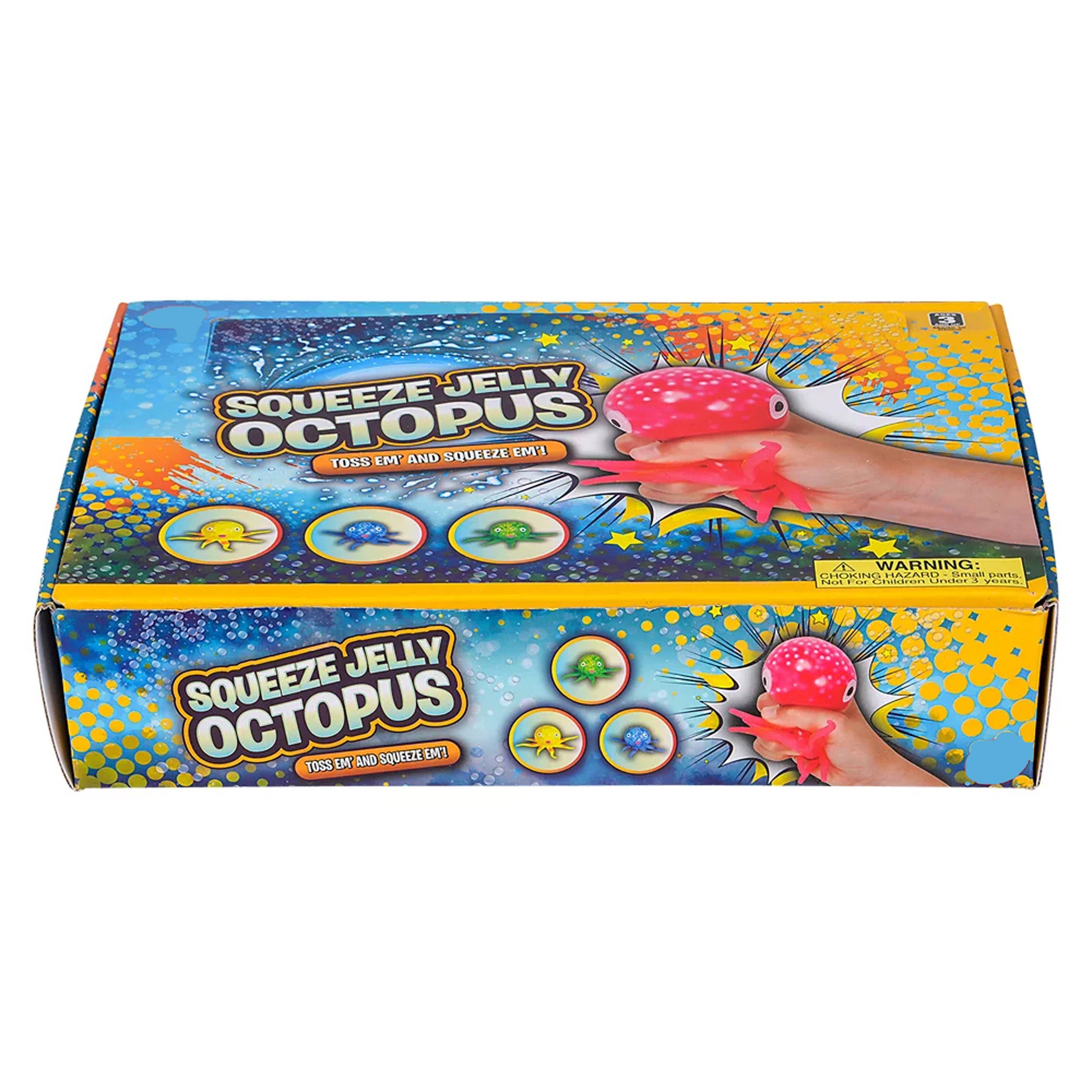 JSBlueRidge Toys – Engroshandel Klemmelegetøj - Børn og baby – Blæksprutte Klemmegele Fidget Legetøj til Børn6
