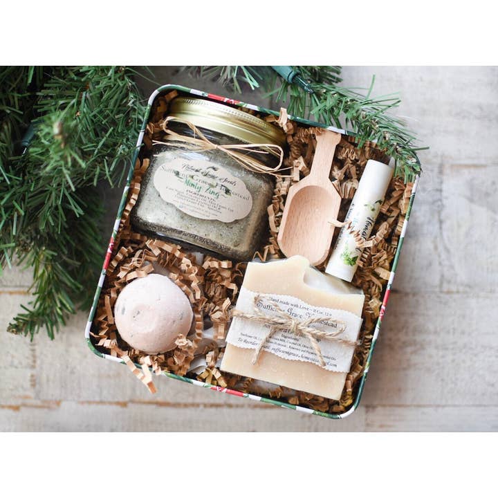SGHomesteadCo. - Wholesale Bath & Body Set - Custom Spa Gift Set, Relaxation Gift Box, Mother’s Day