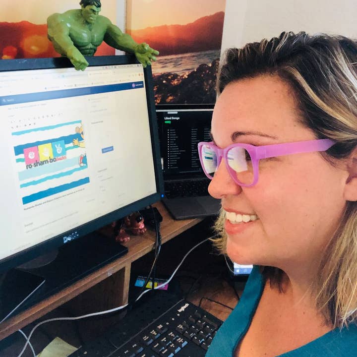 Roshambo Baby Australia - Wholesale Eyeglasses – Unisex - McFly Red_Blue Light Blocking Glasses_ADULT2