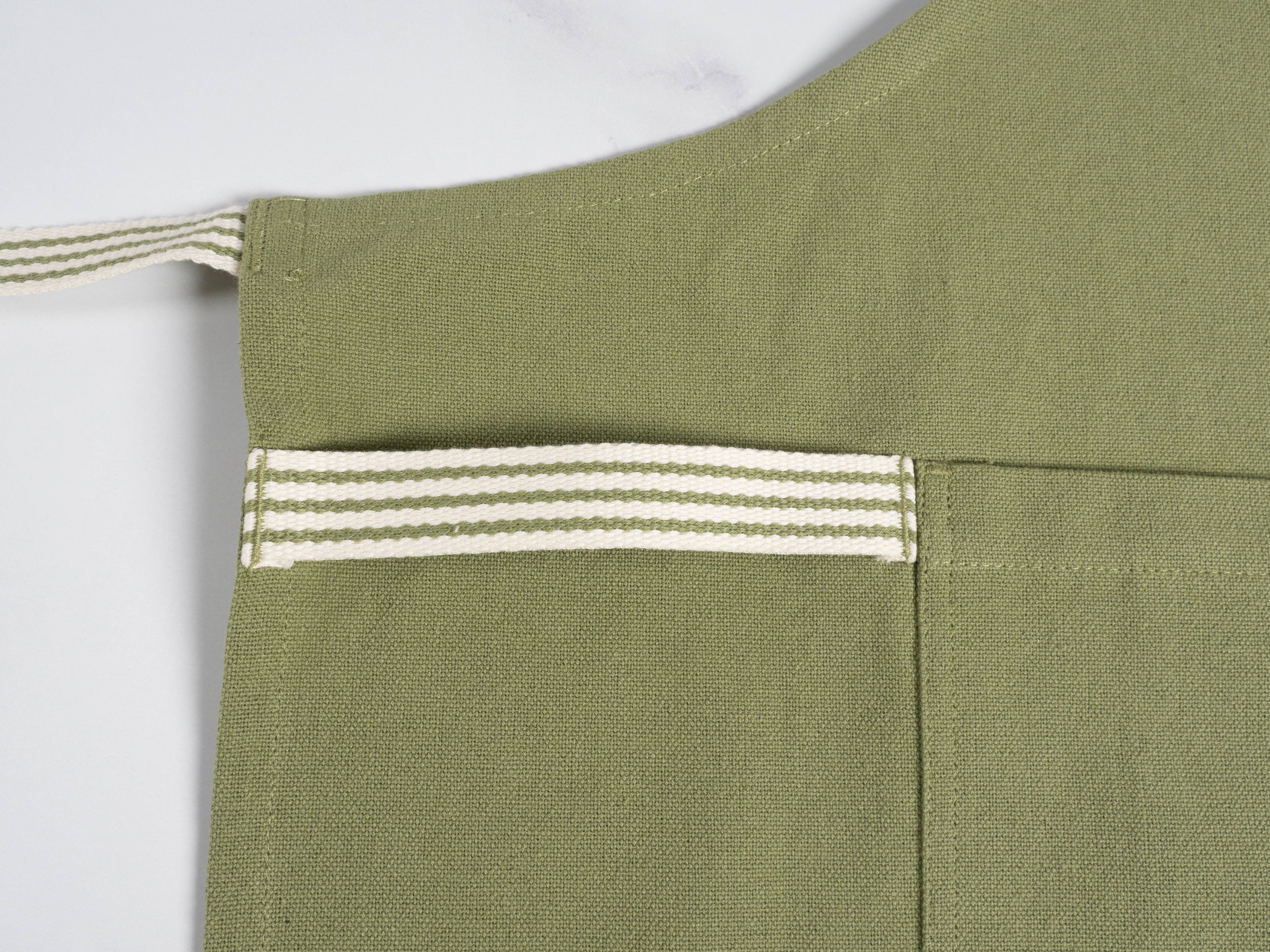 KAF Home - Wholesale Apron - KAF Home Rooted Sustainable Chef's Apron - 32" x 30"4