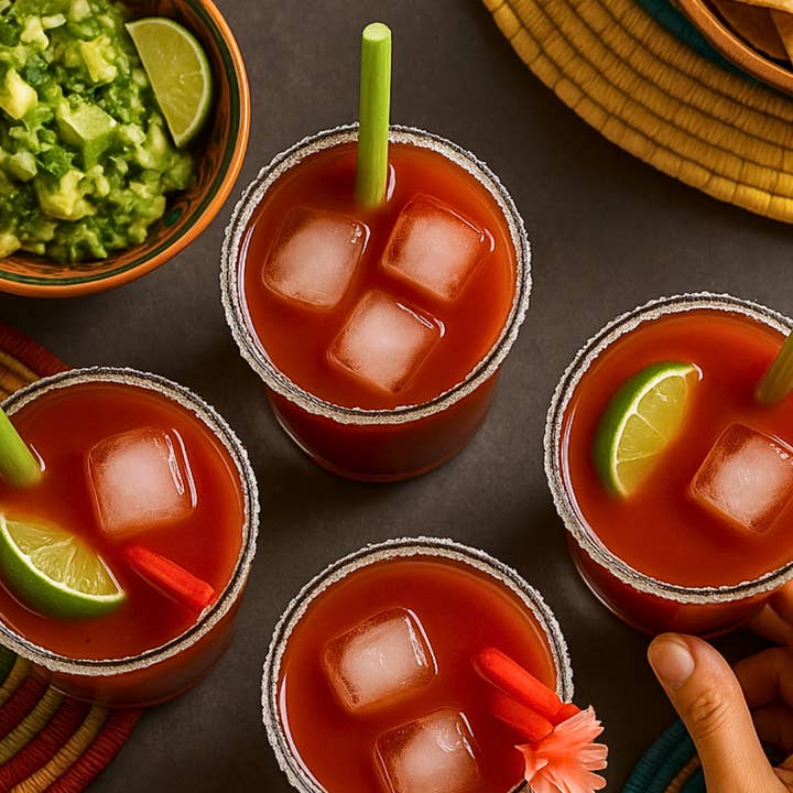 Manny's Ultimate Mixes - Wholesale Cocktail Mix/Syrup - 1 GALLON MANNY'S MICHELADA AUTHENTIC NON-ALCOHOLIC MIX1