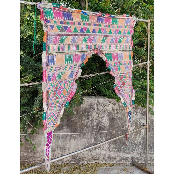 Bhawana Handicrafts - Vendita all'ingrosso Arazzi/Tessuti d'arredo - Arazzo bohémien a bandanwal etnico indiano per porta Toran
