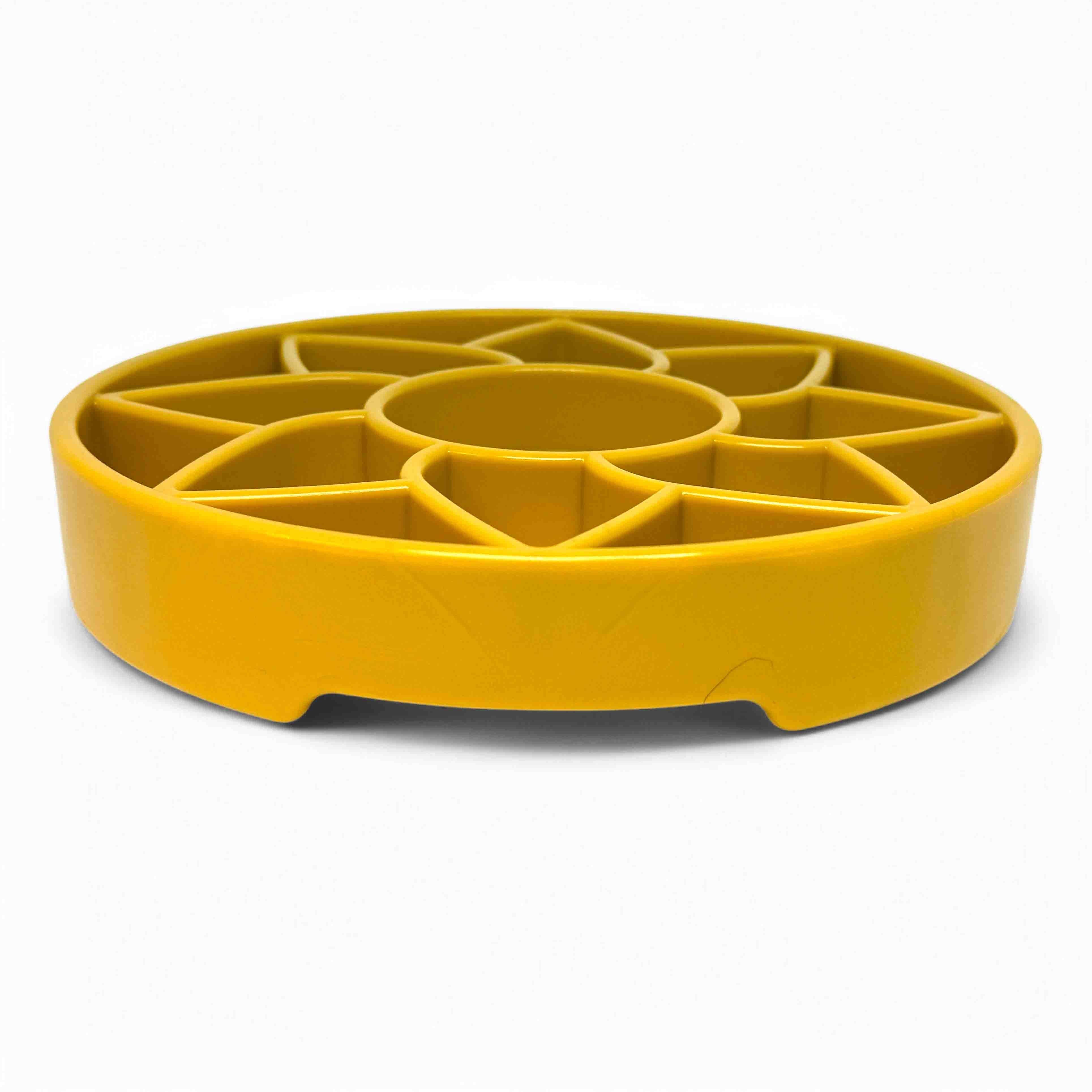 Sunflower Design eTray Enrichment Slow Feeder Tray for Dogs - Yellow for wholesale on Faire4