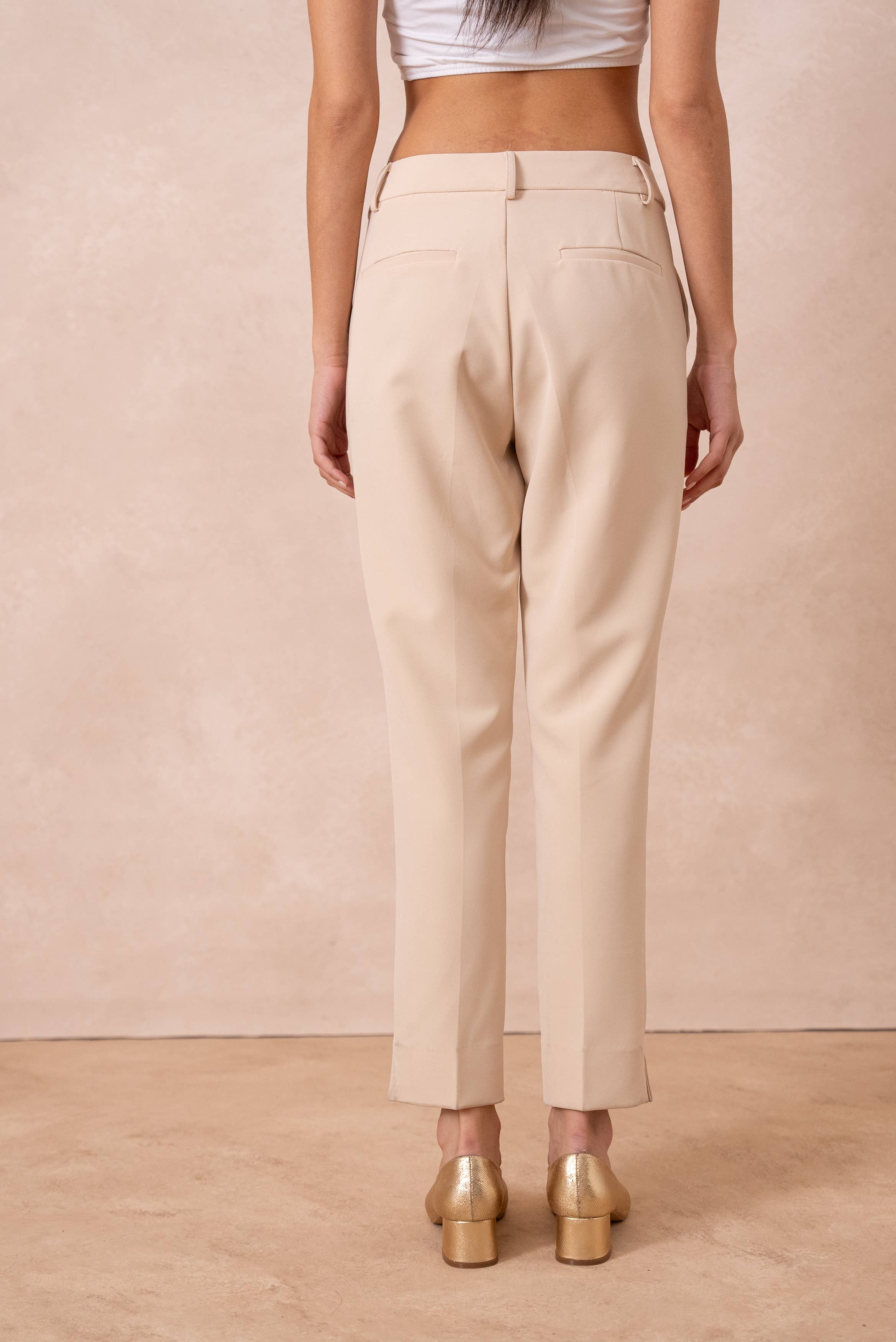 Attentif Paris - Venta al por mayor Pantalones - Mujer - Pantalones pitillo de talle alto [Signature]22