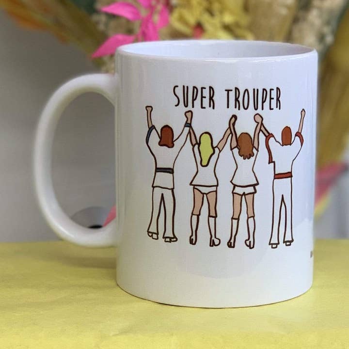 Tasse Super Trouper - Braw Wee Emporium pour la vente par Braw Wee