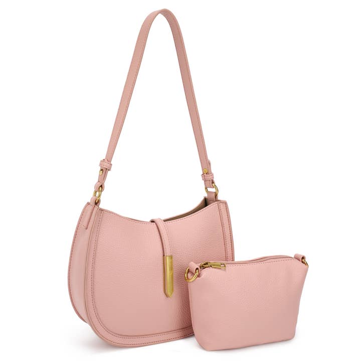 KAYLA+AVA - Wholesale Shoulder Bag - Women's - KELLY SHOULDER BAG WITH POUCH