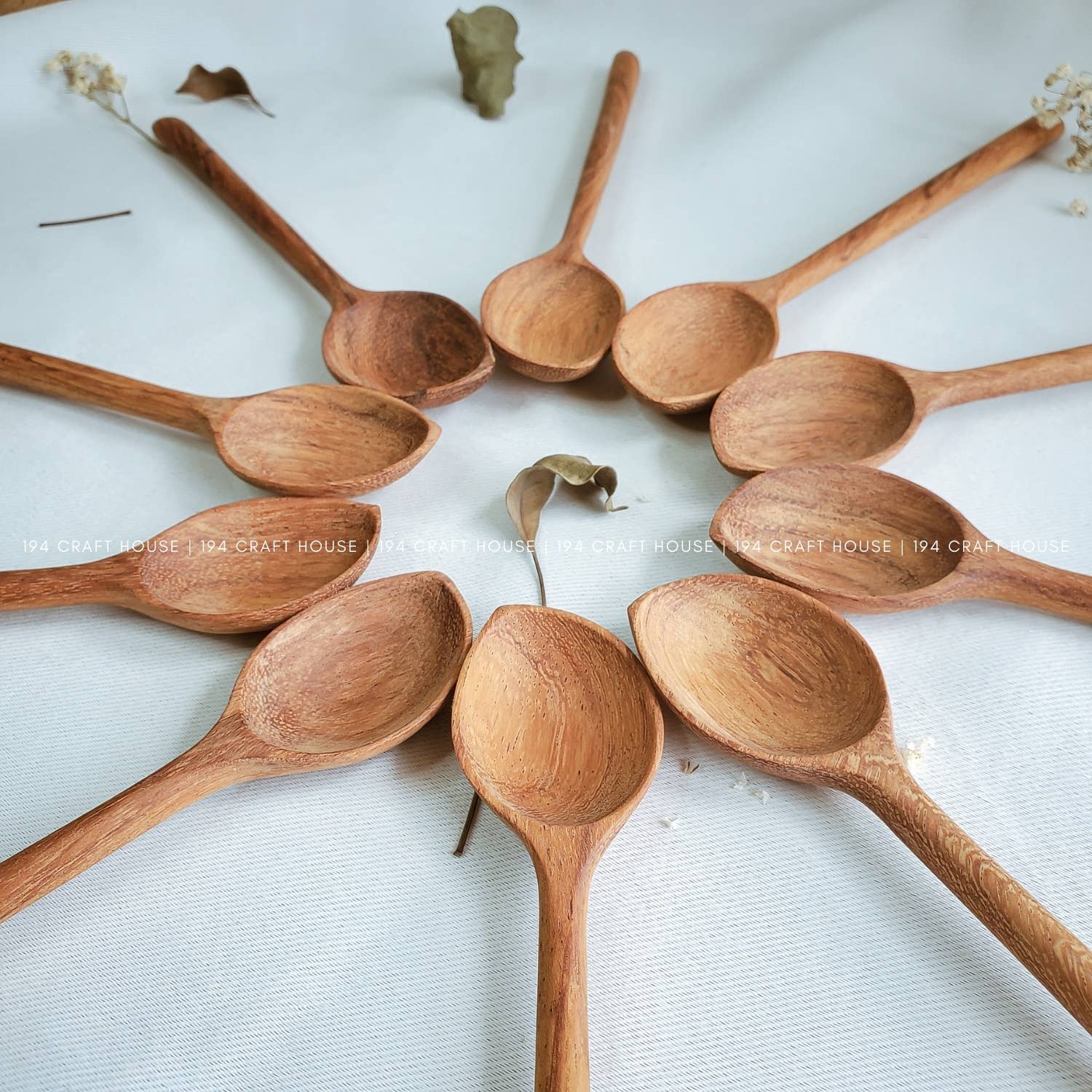 194 Craft House - Wholesale Serving Utensil - Wooden Stirring Spoons For Tea/Coffee - Serving Spoons3