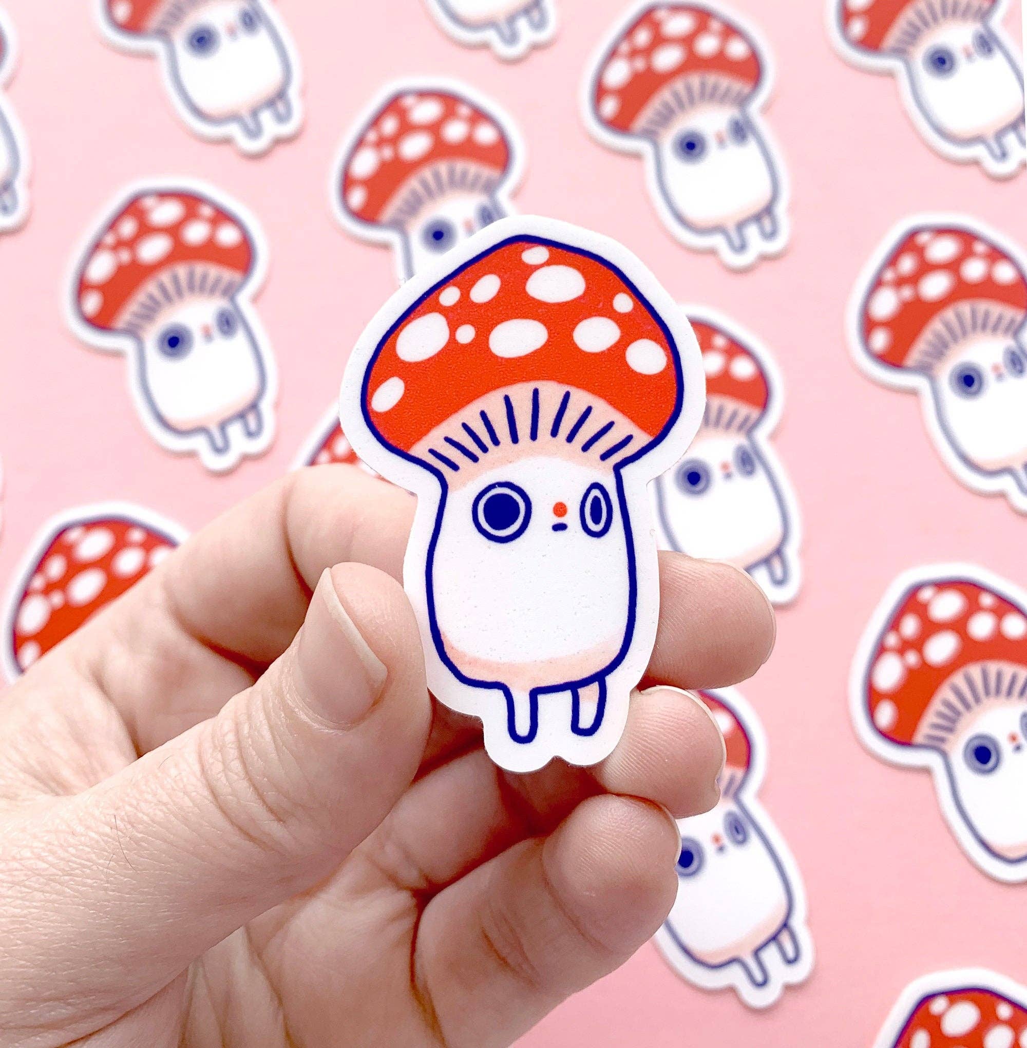 Hannakin - Wholesale Sticker - Plump Mush - Vinyl Sticker1