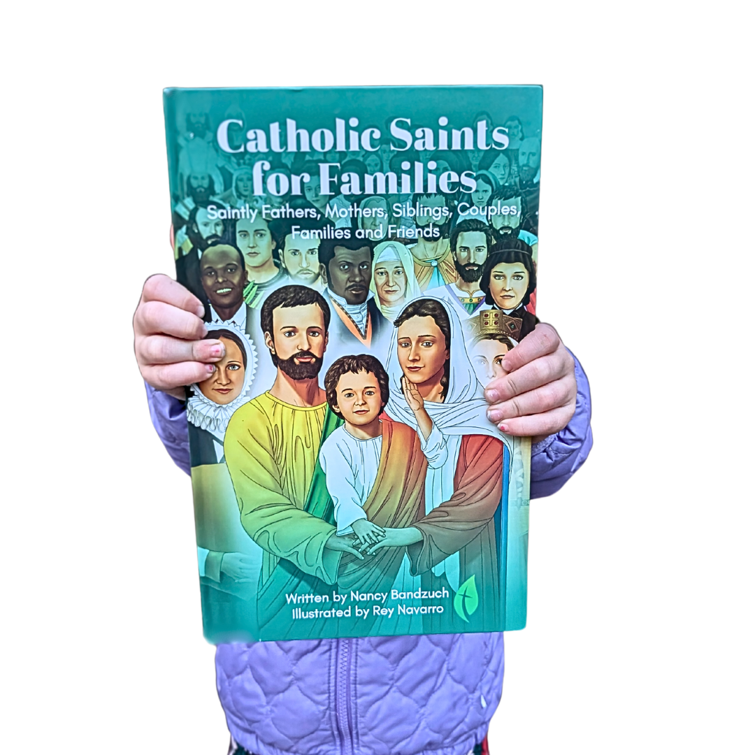Catholic Sprouts LLC - Wholesale Religion Book - Catholic Saints for Families: Saintly Fathers, Mothers, Siblings, Couples, Families, and Friends6
