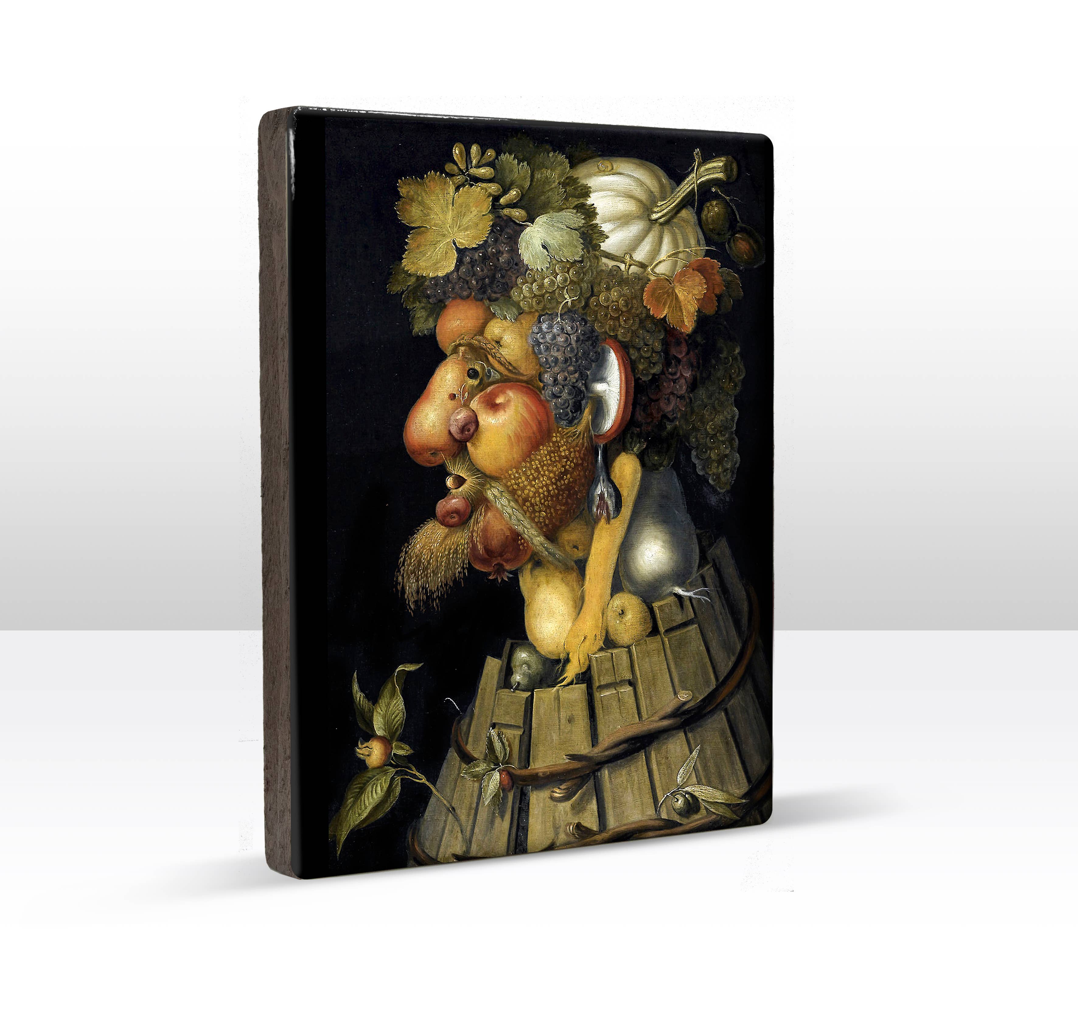 Laqueprint - Vendita all'ingrosso Stampa artistica - Stampa laccata autunnale - Giuseppe Arcimboldo1