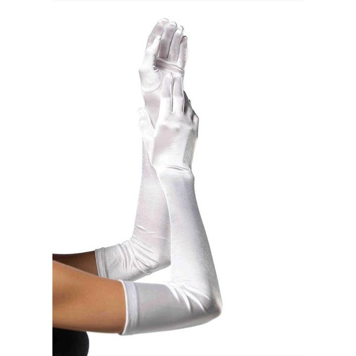 Leg Avenue - Wholesale Gloves - Women's - Extra Long Opera Length Satin Gloves1