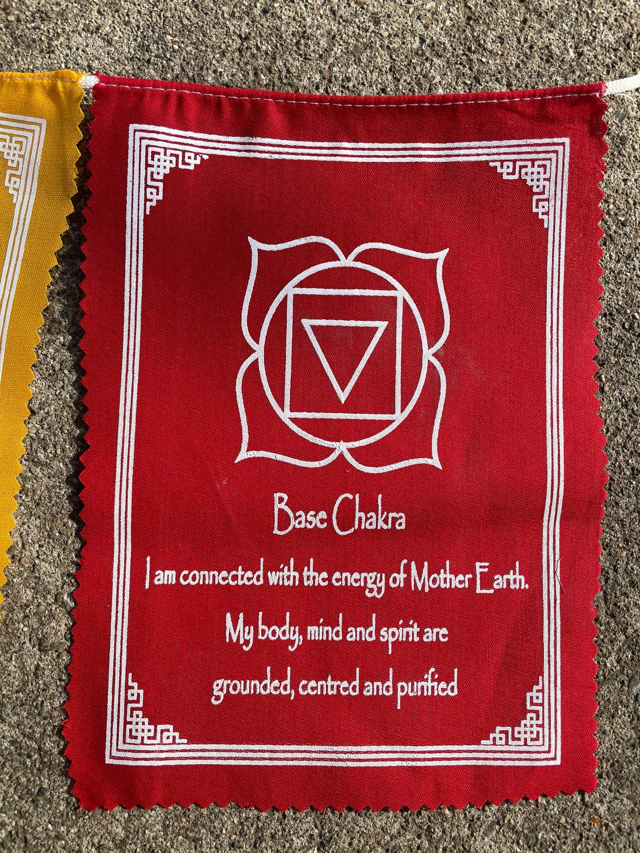 Like International - Wholesale Flag - 7-Chakra Prayer Flags Bright Decor11