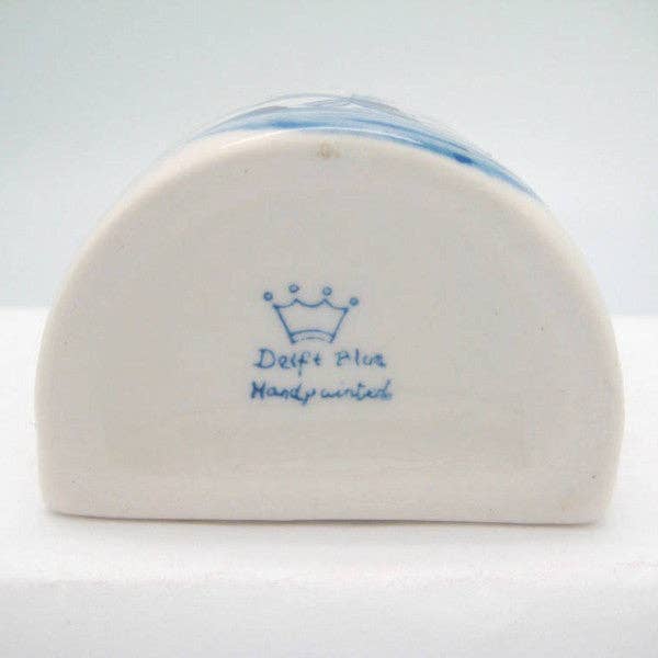 European Heritage Gifts - Vente Boîte/rangement à bijoux - Boîte à bagues bleue et blanche « Rings & Things »3