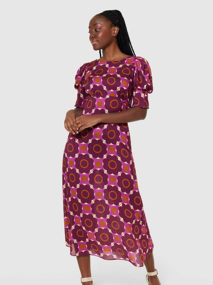 Closet London V-Back Midi Dress D9561 for wholesale by Closet London