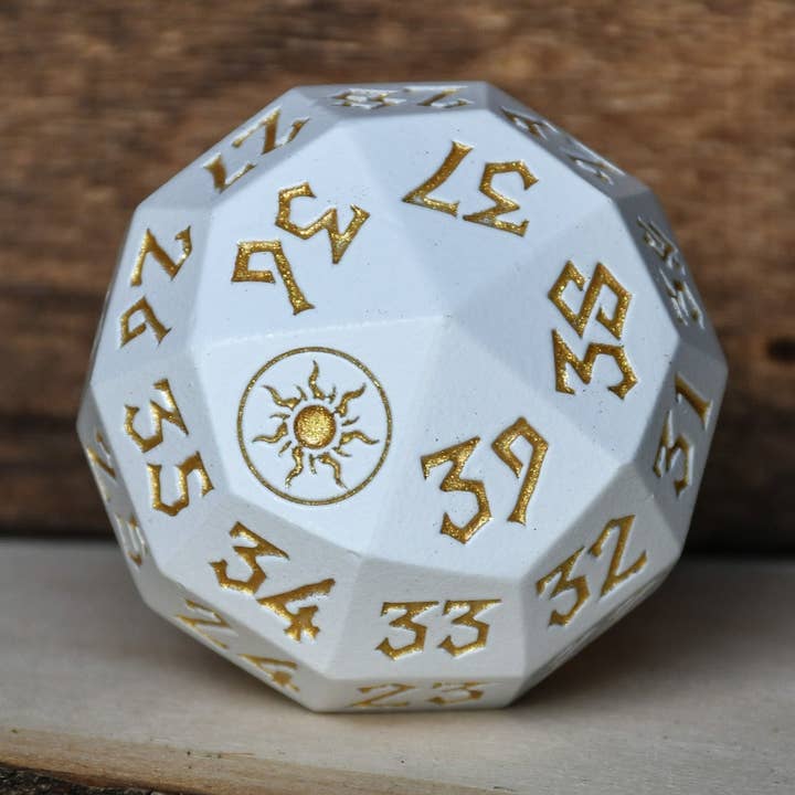 Plaines Mana Spindown Métal D40 pour la vente par Misty Mountain Gaming