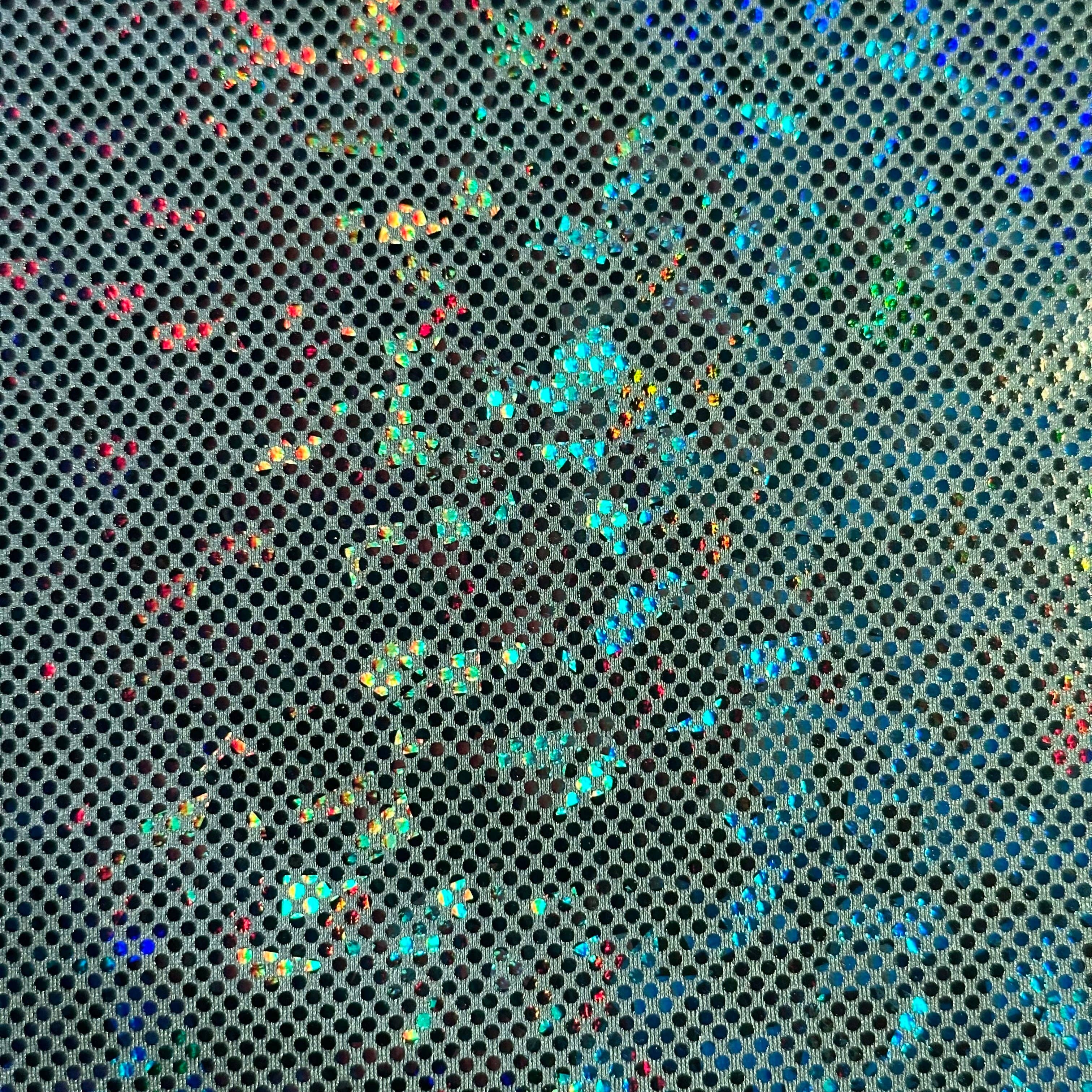 Spandex palace - Venta al por mayor Tela - Tela de nailon y elastano con diseño de holograma de cristal roto: realza tu estilo con un toque contemporáneo | Spandex Palace36
