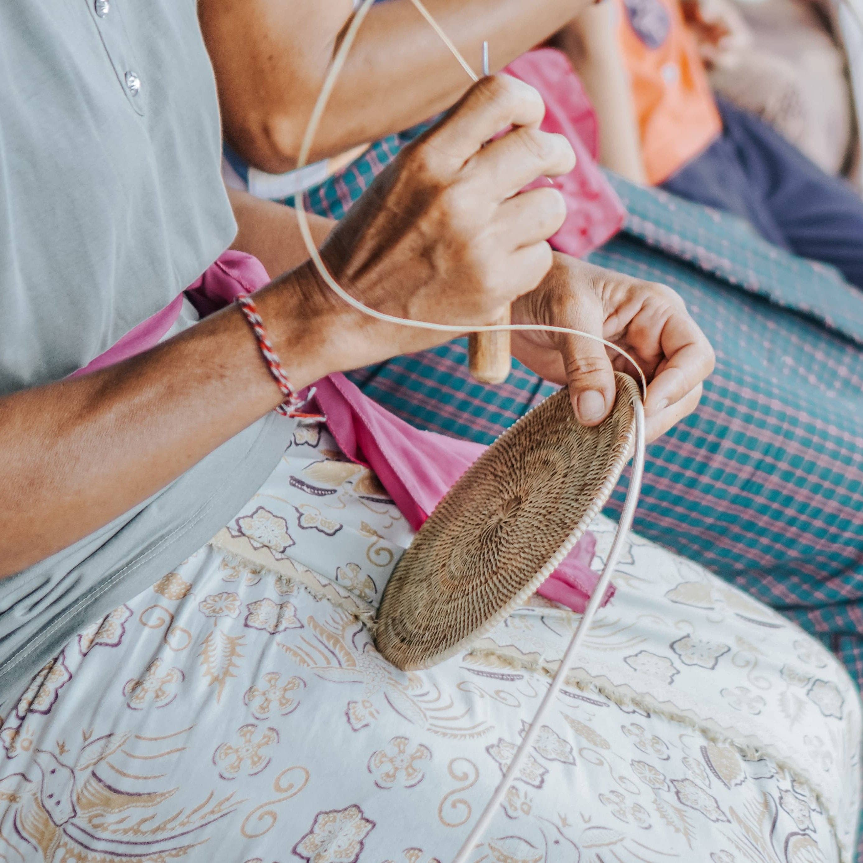 Kayu&Co. - Wholesale Backpack - Women's - Pipa Backpack – Handwoven Rattan & Leather Mini Backpack6