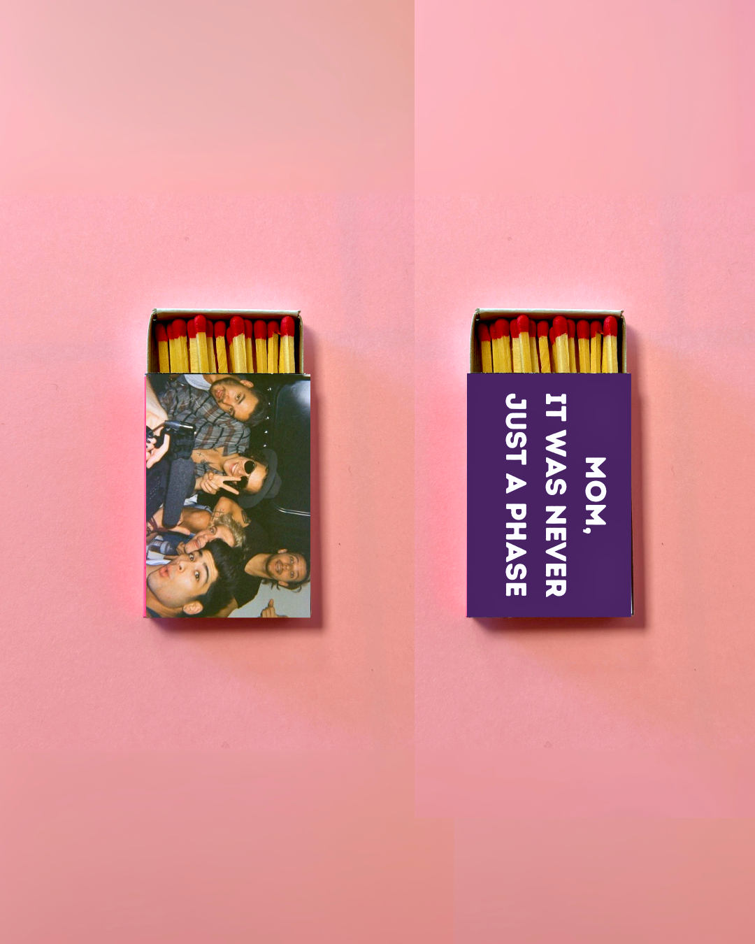 Meet me at the corner – Engroshandel Tændstikker – One Direction Tændstikker «Mom, it was never just a phase»0