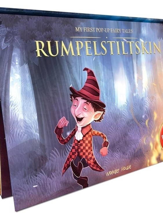 My First PopUp Fairy Tales Rumpelstiltskin for wholesale by Independent Publishers Group