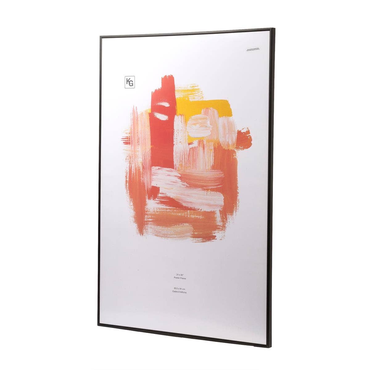 Kiera Grace - Wholesale Picture Frame - Kiera Grace Antell Black Metal Poster Frame, 24" x 36"2