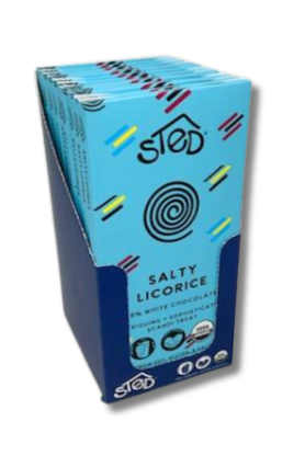 Sted Foods - Wholesale Chocolate Bar - Salty Licorice0
