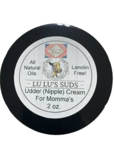 Uier (Tepel) Crème voor Momma's 2 oz. voor wholesale door Lu Lu's Suds