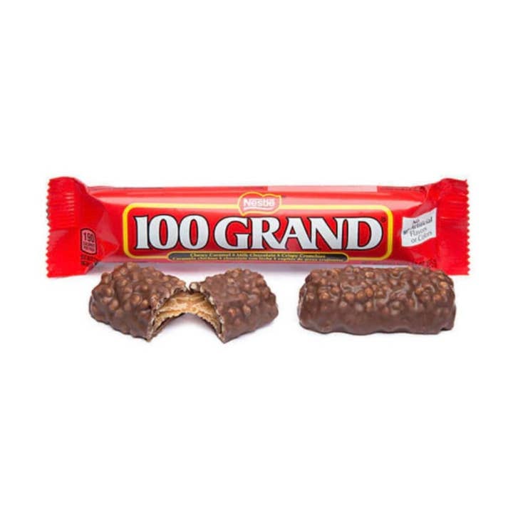 I Got Your Candy - Vendita all'ingrosso Barretta di cioccolato - 100 Grand Bar 1,05 once - 36 ct0